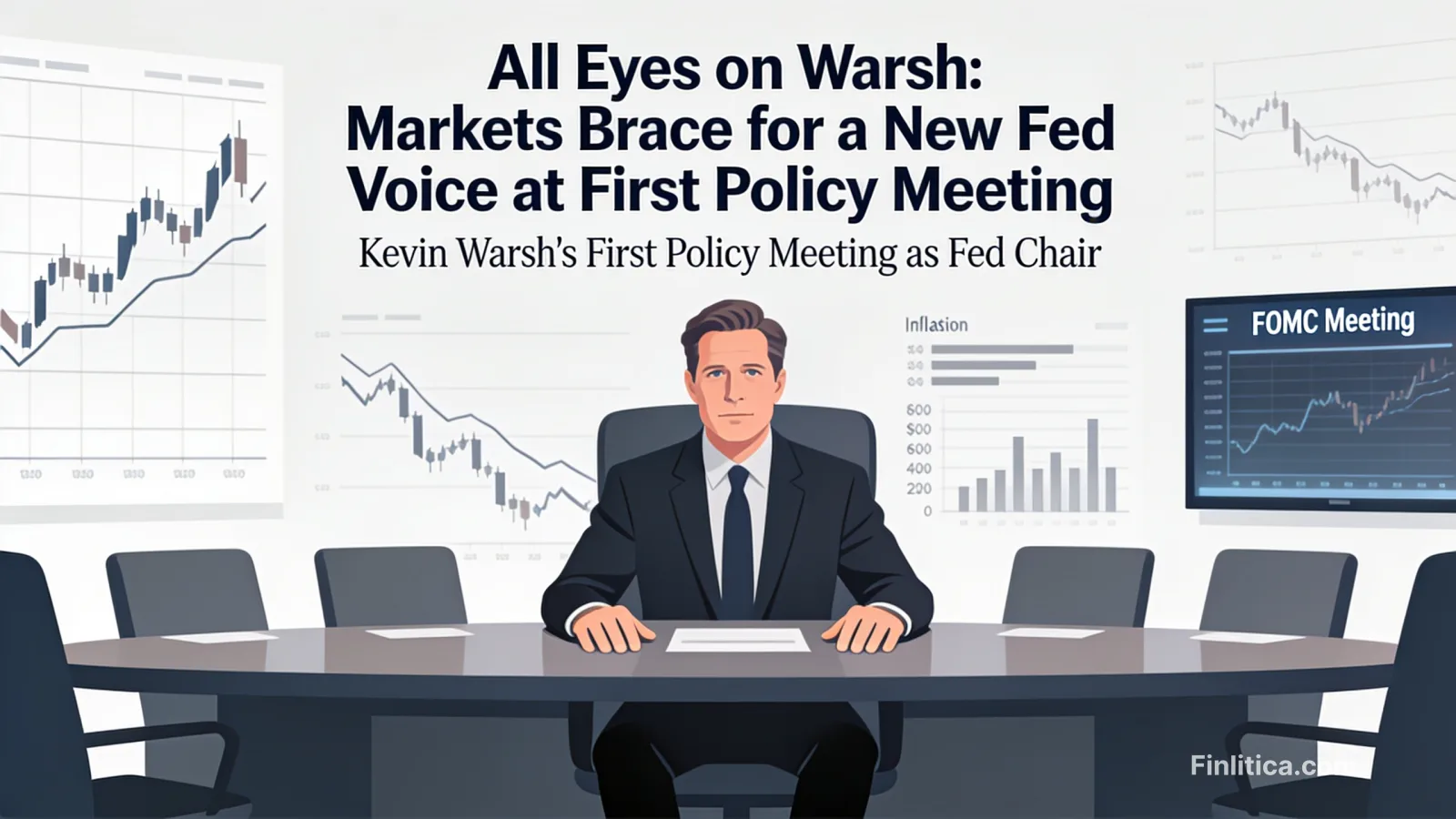 All Eyes on Warsh: Markets Brace for a New Fed Voice at First Policy Meeting