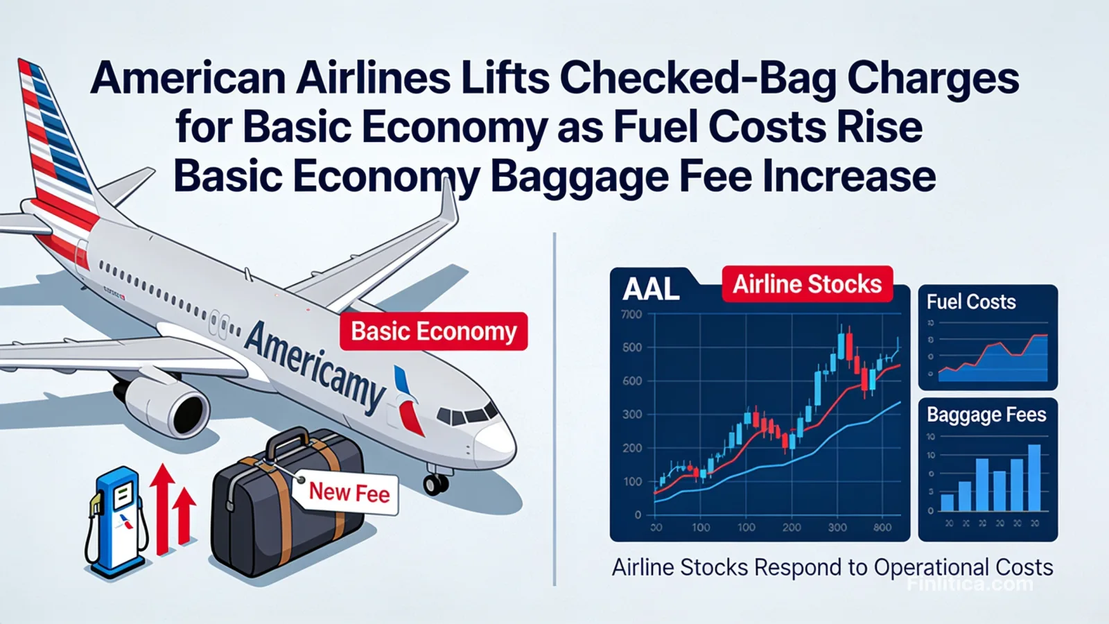 American Airlines lifts checked-bag charges for basic economy as fuel costs rise