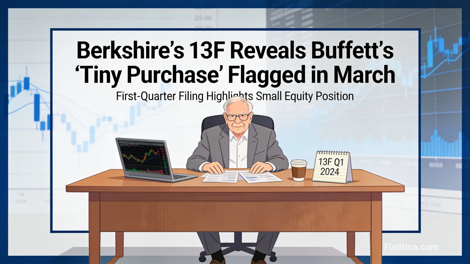 Berkshire’s latest 13F points to the ‘tiny purchase’ Warren Buffett flagged in March