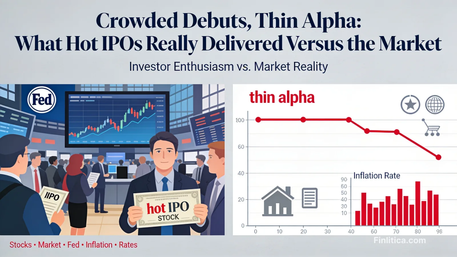 Crowded Debuts, Thin Alpha: What Hot IPOs Really Delivered Versus the Market