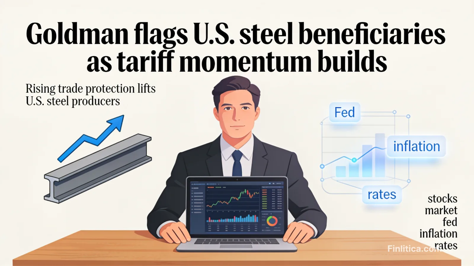 Goldman flags U.S. steel beneficiaries as tariff momentum builds