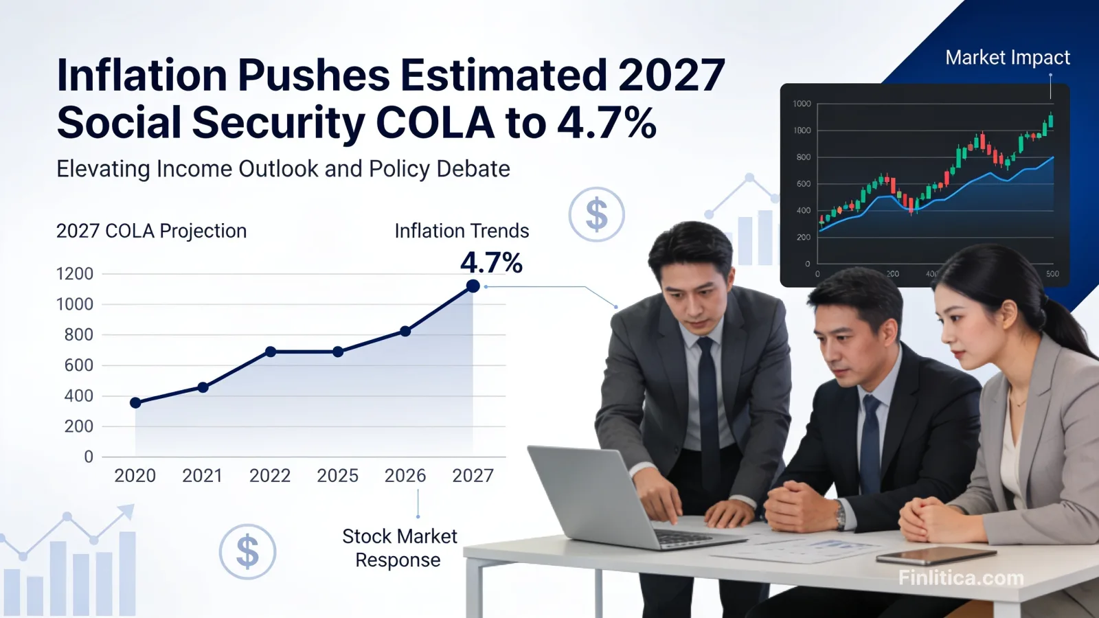 Inflation Pushes Estimated 2027 Social Security COLA to 4.7%, Elevating Income Outlook and Policy Debate