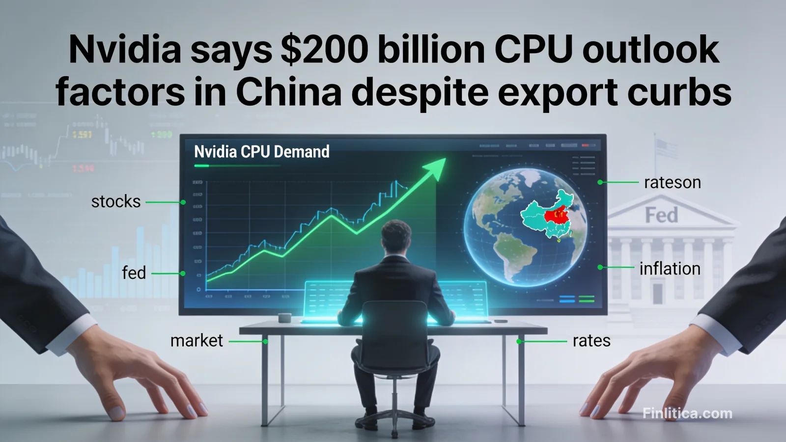 Nvidia says $200 billion CPU outlook factors in China despite export curbs