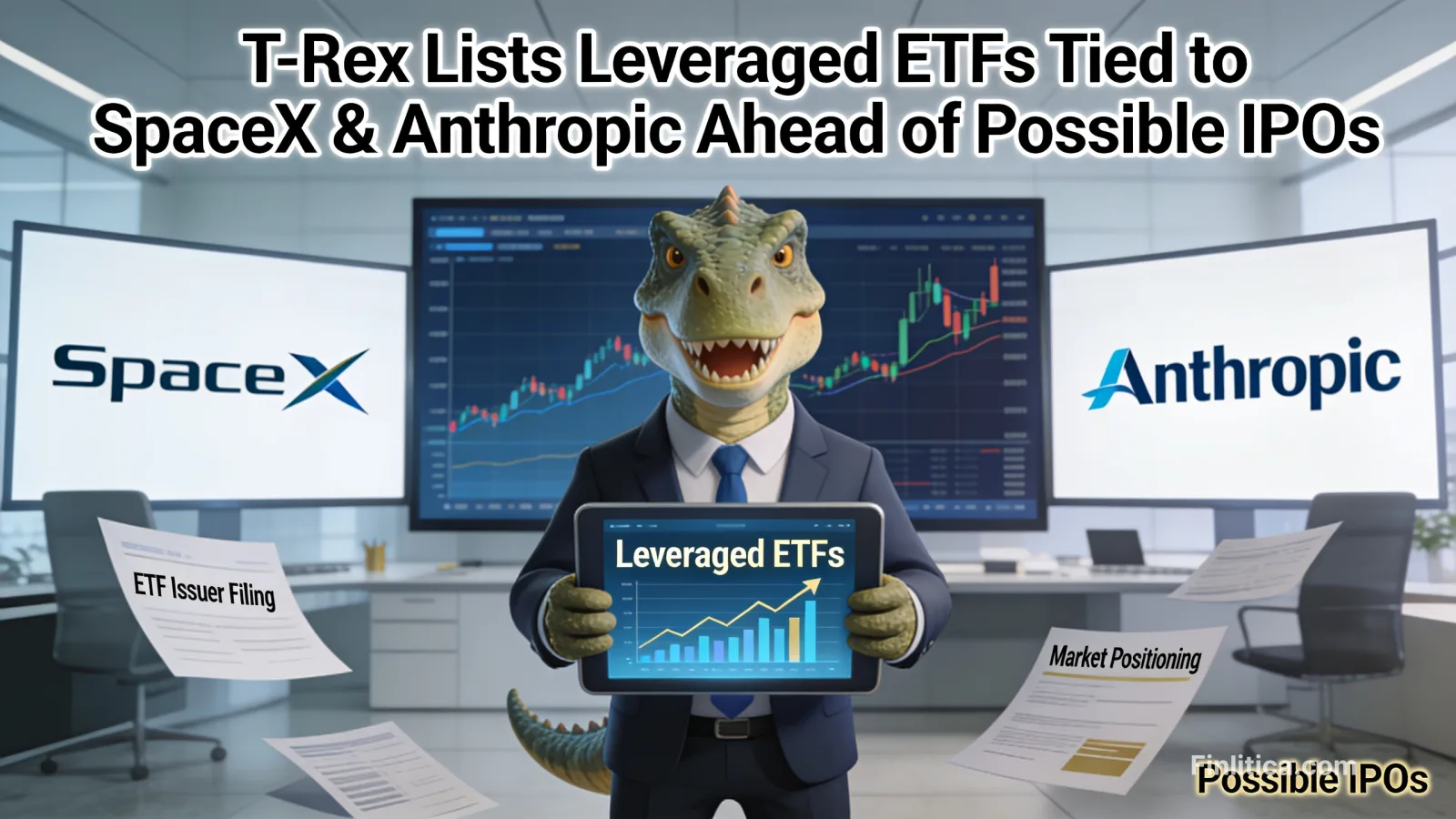T-Rex moves to list leveraged ETFs tied to SpaceX and Anthropic ahead of possible IPOs