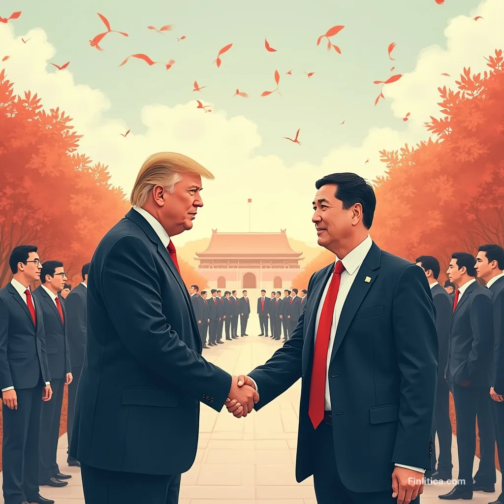 Trump’s Beijing Trip Blends Pageantry and Deal Talk as Markets Gauge Policy Signals