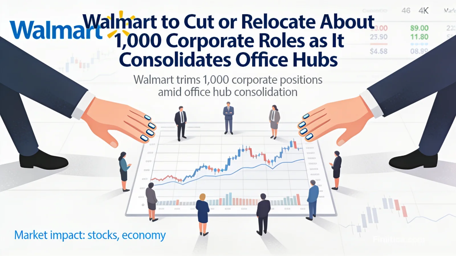 Walmart to Cut or Relocate About 1,000 Corporate Roles as It Consolidates Office Hubs
