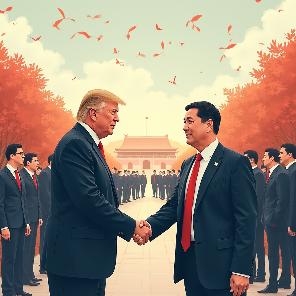 Trump’s Beijing Trip Blends Pageantry and Deal Talk as Markets Gauge Policy Signals